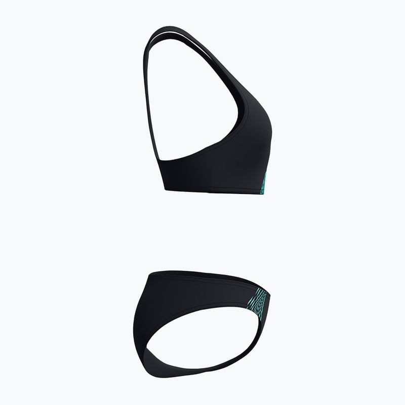 Costum de baie din două piese pentru femei Speedo Placement Bikini set arctic glass 4