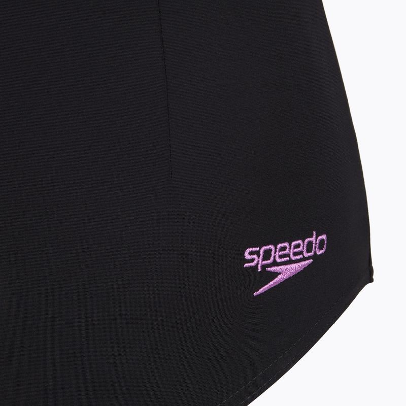 Costum de baie întreg pentru femei Speedo Shaping Crossback neon violet 3