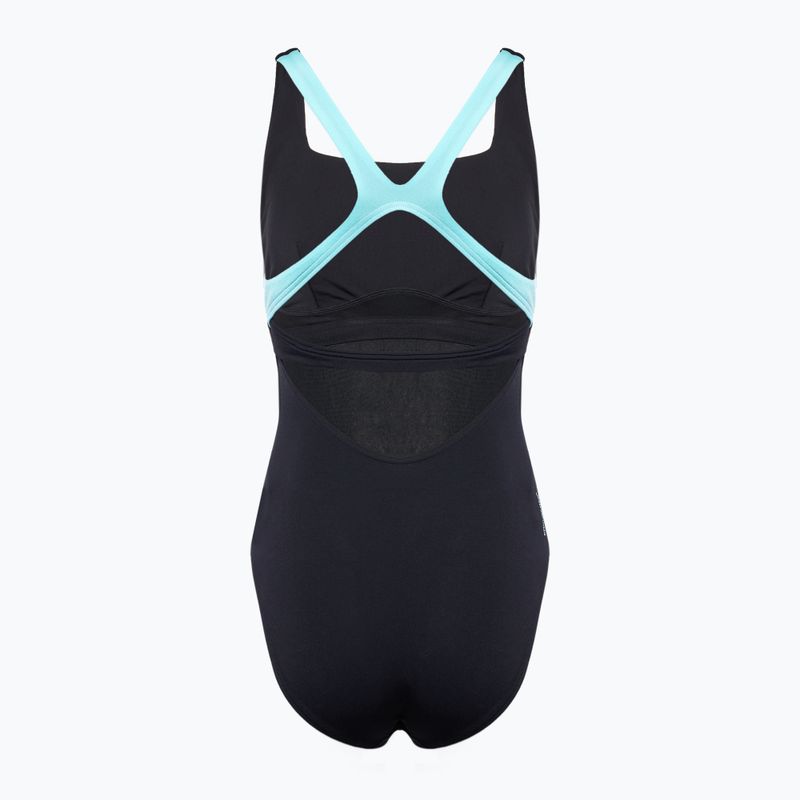 Costum de înot dintr-o piesă pentru femei Speedo Flex Band with Swim Bra anthracite 2