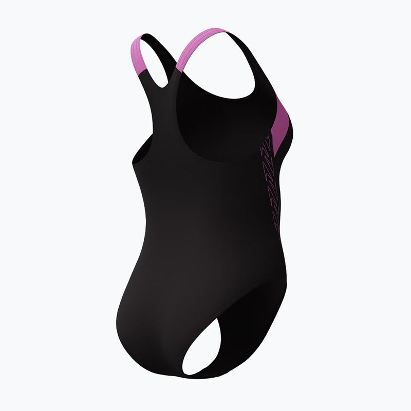 Costum de baie întreg pentru femei Speedo HyperBoom Splice Racerback neon violet 4