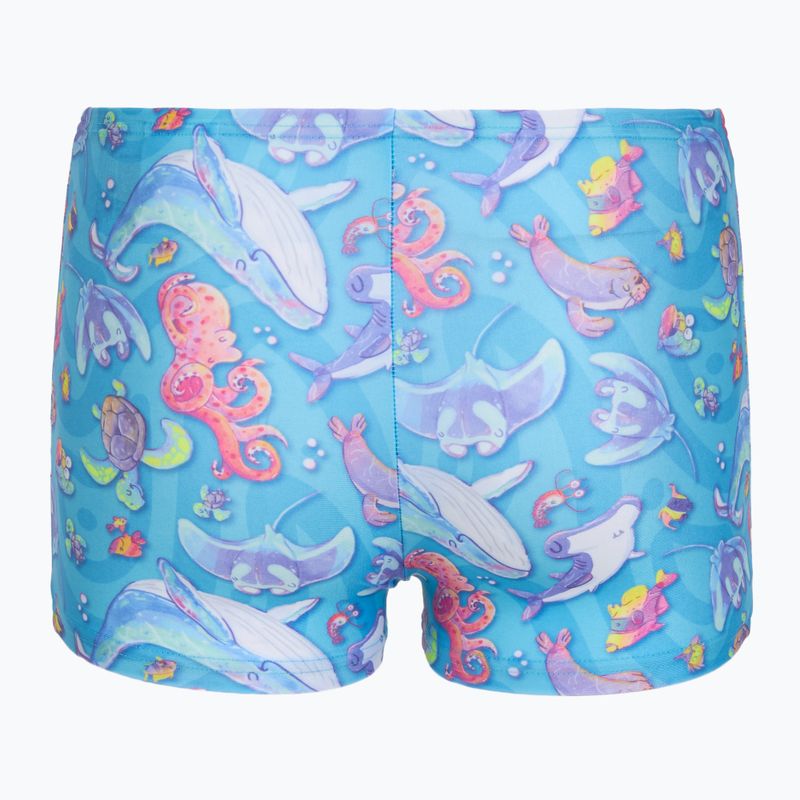 Costum de baie bărbătesc din două piese Speedo Learn To Swim Digital Rash Top Set turkish sea 8