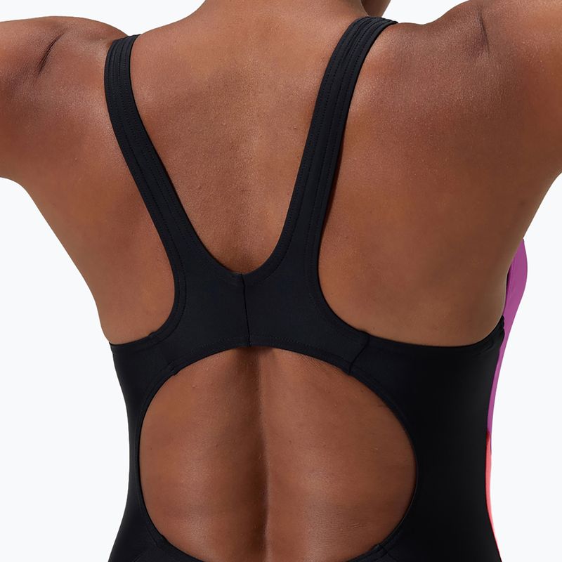 Costum de baie întreg pentru femei Speedo Colourblock 2.0 neon violet 6