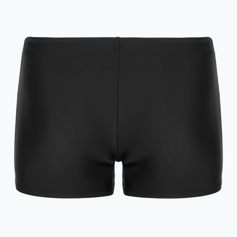 Boxeri de înot pentru bărbați Speedo Medley Logo Aquashort black/hyper yellow 2