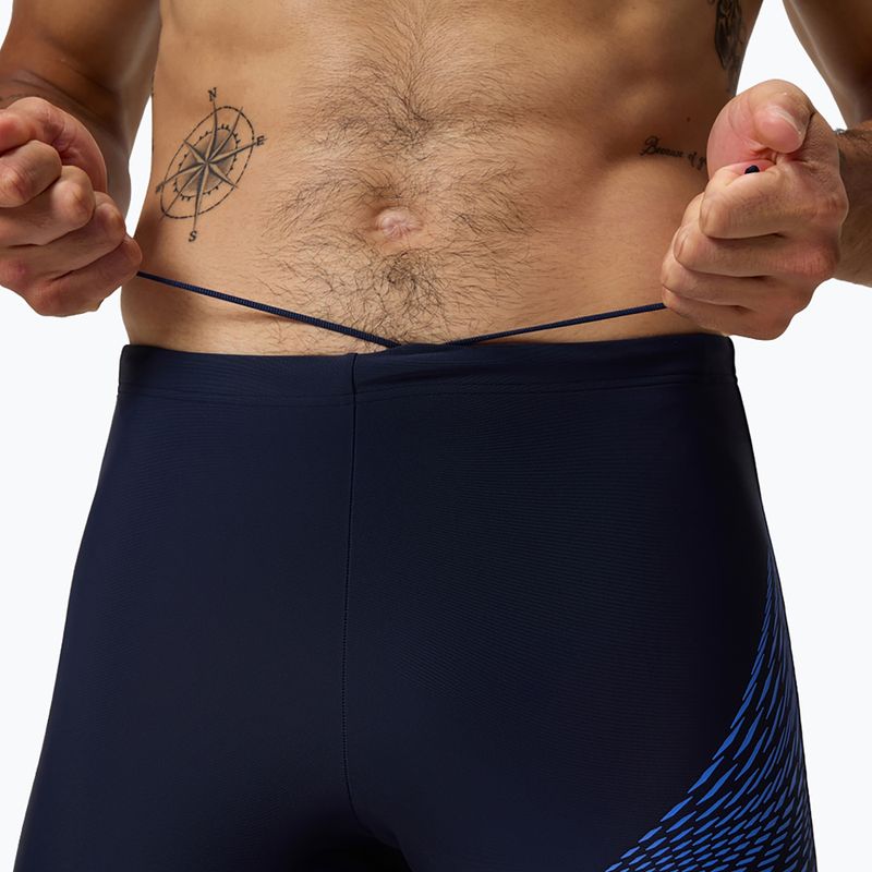 Jammere de înot pentru bărbați Speedo Medley Logo Jammer navy/cobalt pop 9