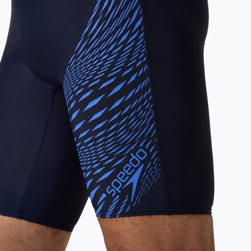 Jammere de înot pentru bărbați Speedo Medley Logo Jammer navy/cobalt pop 10