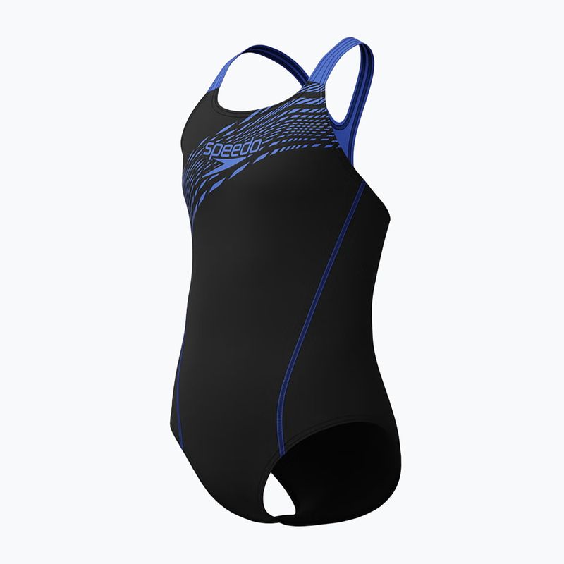 Costum de baie întreg pentru copii Speedo Medley Logo Medalist cobalt pop 3