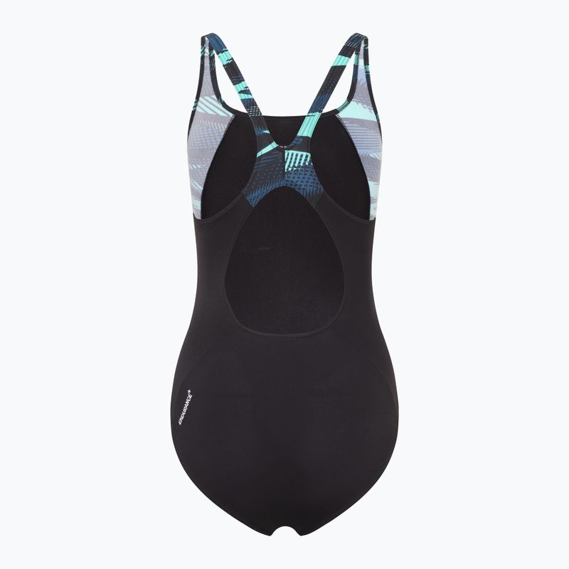 Costum de baie dintr-o piesă pentru femei Speedo HyperBoom Splice Muscleback dark teal 2