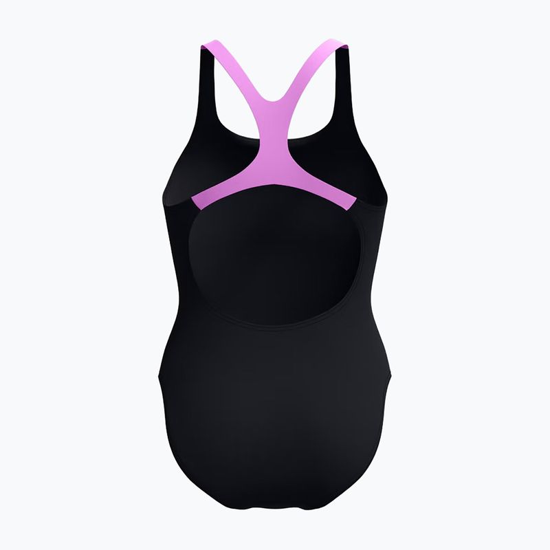 Costum de baie întreg pentru femei Speedo Medley Logo Medalist neon violet 2