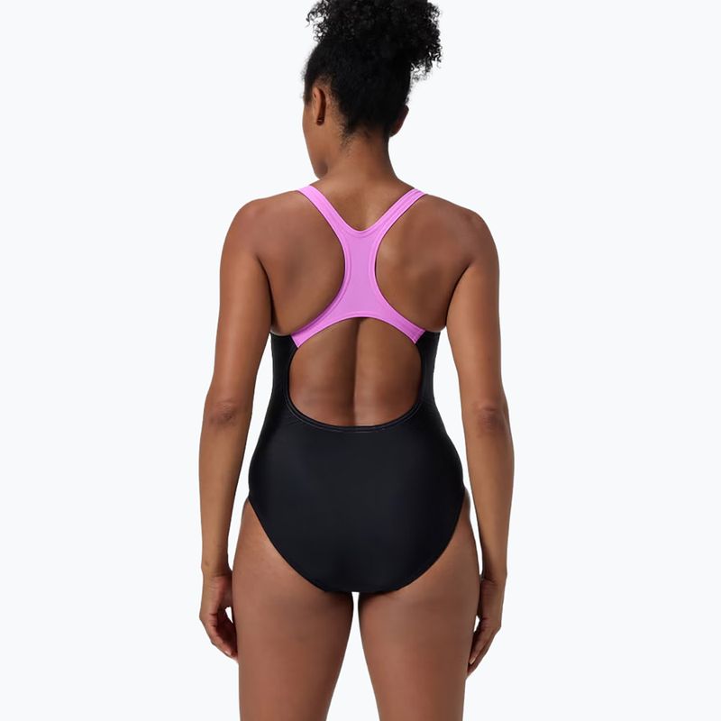 Costum de baie întreg pentru femei Speedo Medley Logo Medalist neon violet 7