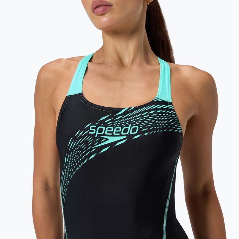 Costum de baie întreg pentru femei Speedo Medley Logo Medalist arctic glass 9