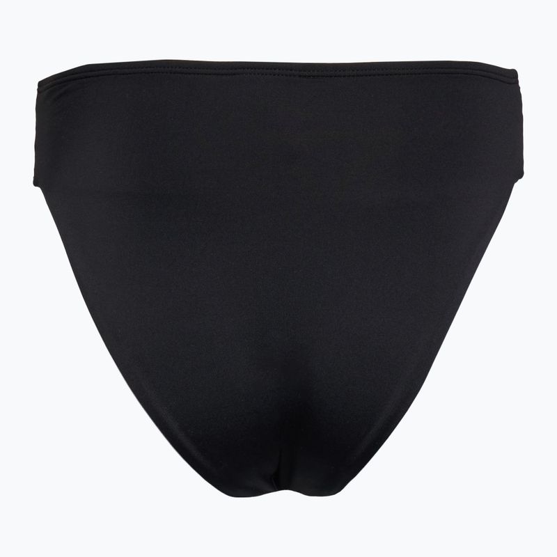 Costum de înot din două piese pentru femei Speedo Solid Logo Elastic High Waist Bottom speedo black 2