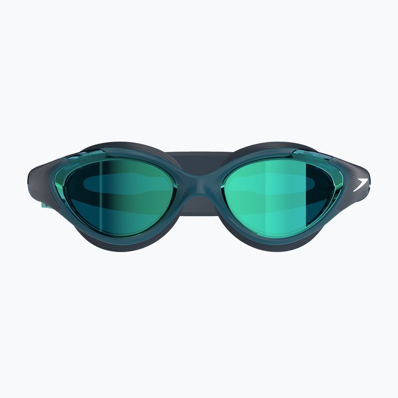 Ochelari de înot pentru femei Speedo Biofuse 2.0 Mirror dark teal / cobalt / emerald mirror 2