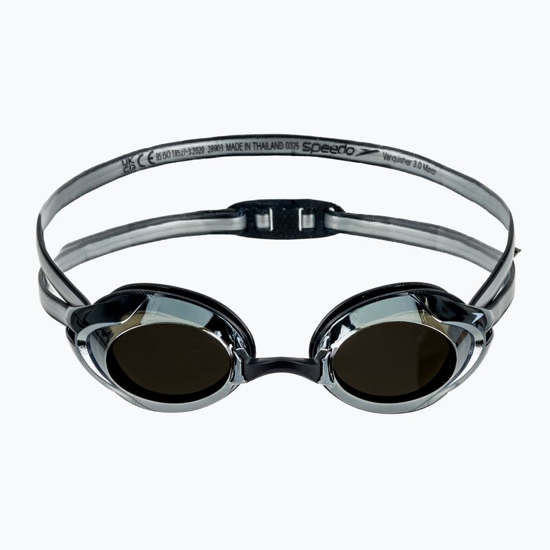 Ochelari de înot Speedo Vanquisher 3.0 Mirrored black / smoke / silver mirror 2