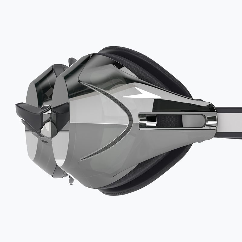 Ochelari de înot Speedo Vanquisher 3.0 Mirrored black / smoke / silver mirror 4