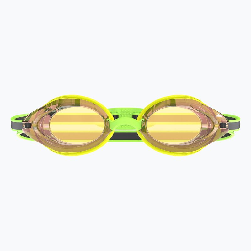 Ochelari de înot Speedo Vanquisher 3.0 Mirrored hyper yellow/grey/ablaze mirror 2
