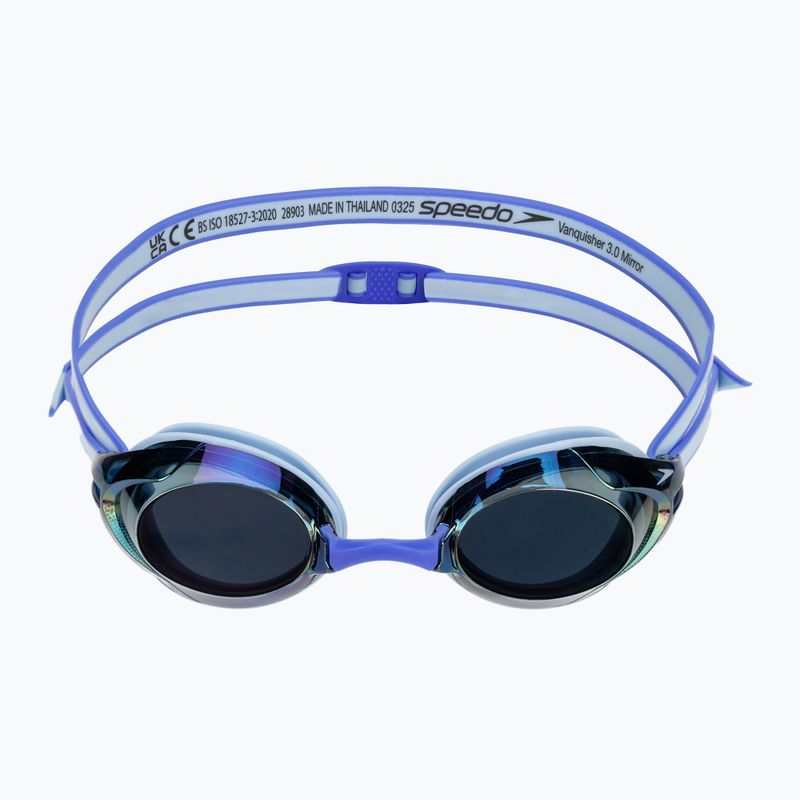 Ochelari de înot Speedo Vanquisher 3.0 Mirrored hawaiian sky / cobalt / iris mirror 2
