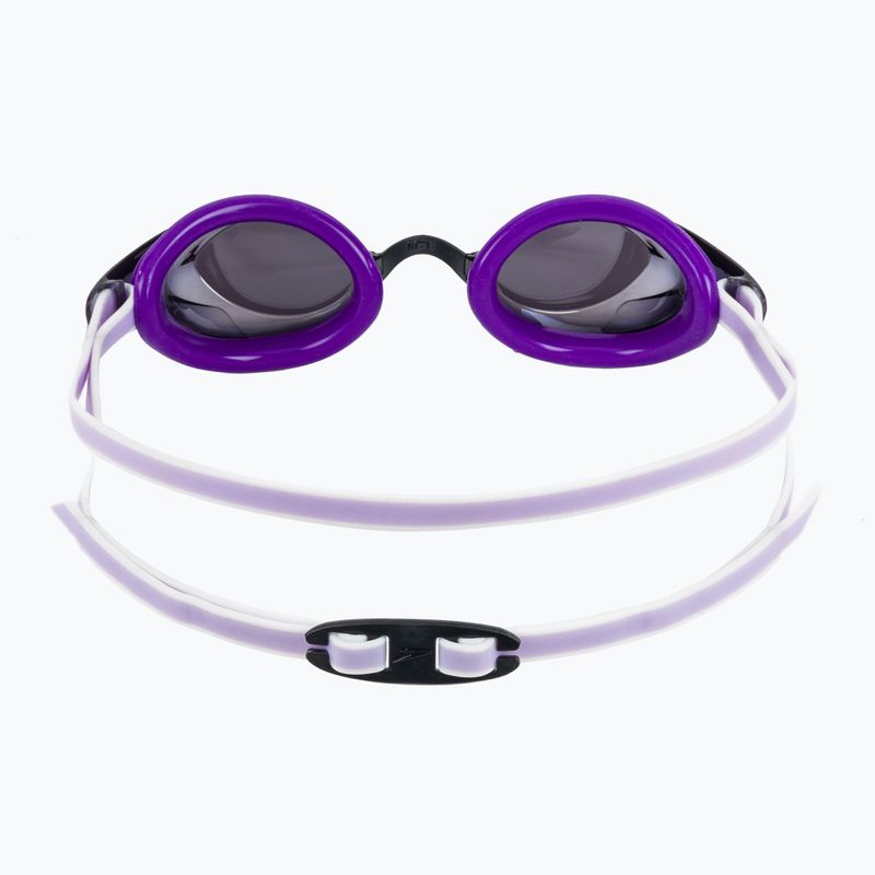 Ochelari de înot pentru femei Speedo Vanquisher 3.0 Mirrored purple haze/iris/silver mirror 4