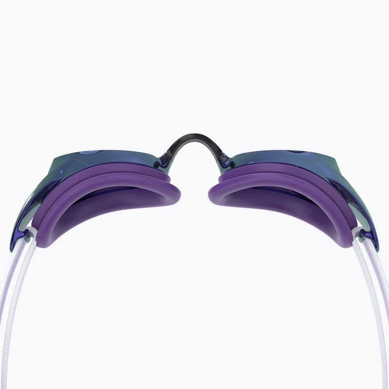 Ochelari de înot pentru femei Speedo Vanquisher 3.0 Mirrored purple haze/iris/silver mirror 2