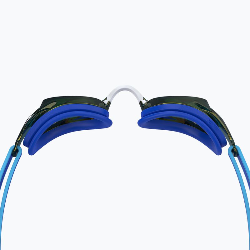 Ochelari de înot pentru copii Speedo Vanquisher 3.0 Mirror cobalt pop / cobalt / gold mirror 3