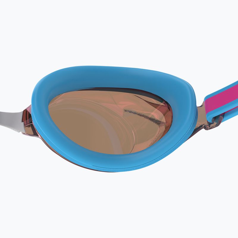 Ochelari de înot pentru copii Speedo Vanquisher 3.0 Mirror picton blue/vermillion/gold mirror 5