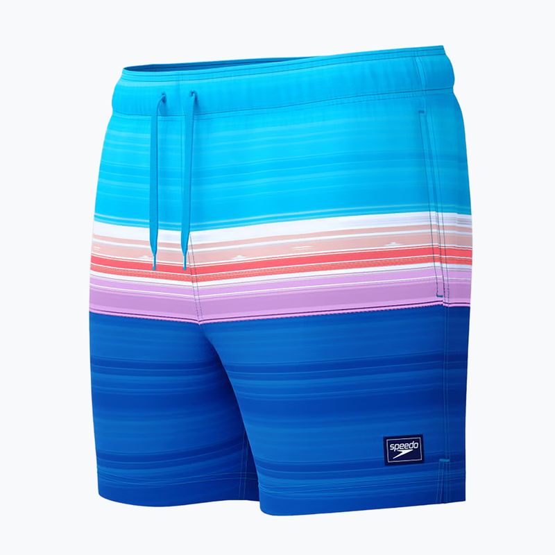 Pantaloni scurți de baie pentru bărbați Speedo Printed Redondo Edge Volley 16" turkish sea 3