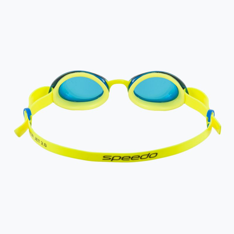 Ochelari de înot pentru copii Speedo Jet 2.0 empire yellow / neon blue 4