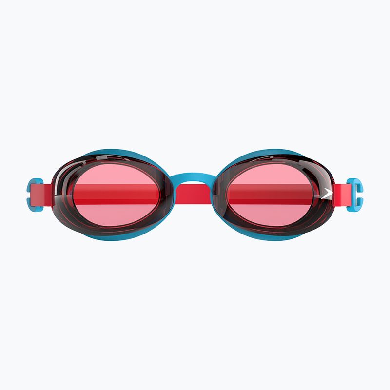 Ochelari de înot pentru copii Speedo Jet 2.0 turquoise / lava red 2