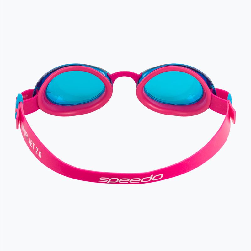 Ochelari de înot pentru copii Speedo Jet 2.0 electric pink / azure blue 4