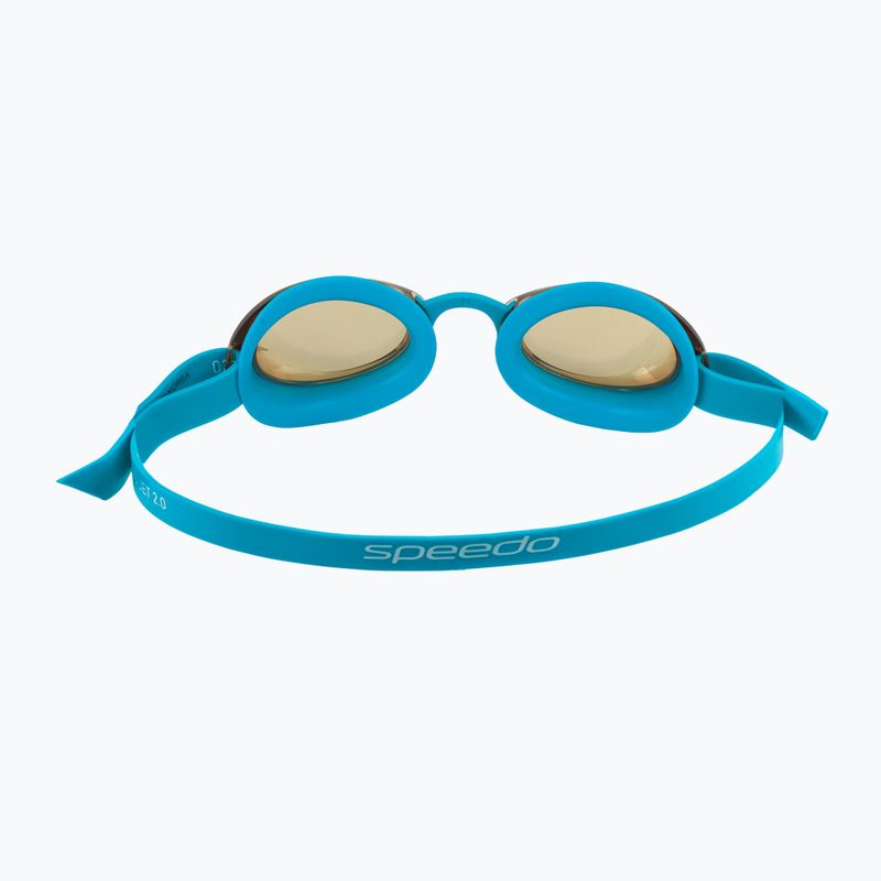 Ochelari de înot pentru copii Speedo Kids Jet 2.0 azure blue/parrot 4