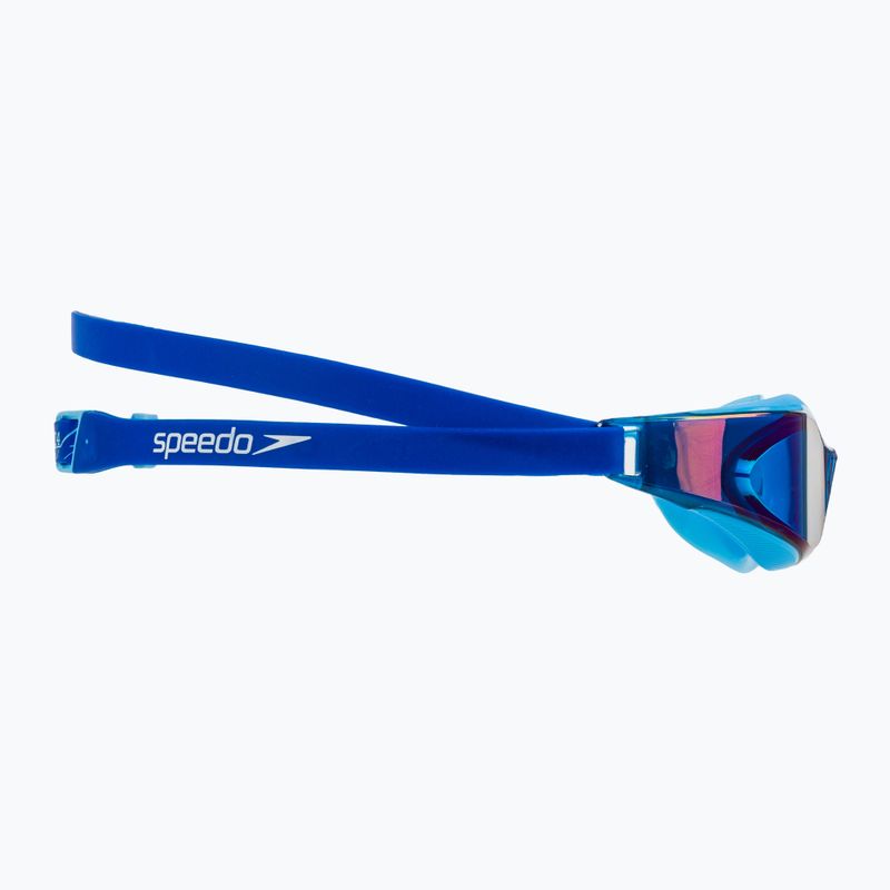 Ochelari de înot pentru copii Speedo Fastskin Hyper Elite Mirror picton blue / cobalt / iris 3