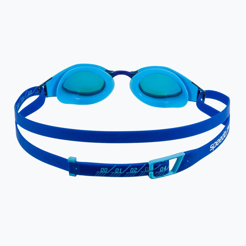 Ochelari de înot pentru copii Speedo Fastskin Hyper Elite Mirror picton blue / cobalt / iris 4