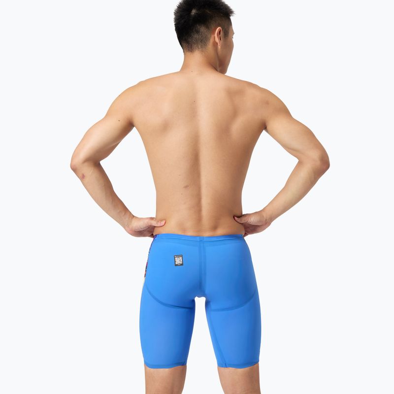 Boxeri de înot Speedo Fastskin LZR Pure Valor 2.0 Jammer molten blur/cobalt pop print 2