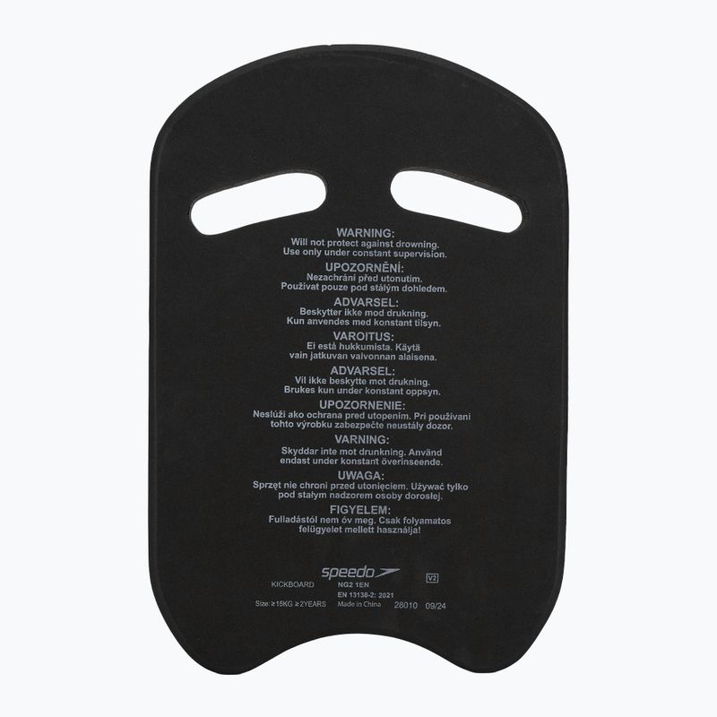 Placă de înot Speedo Kickboard black/white 2