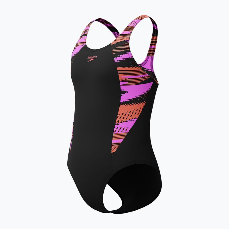Costum de baie întreg pentru copii Speedo HyperBoom Splice Muscleback coral sands 3