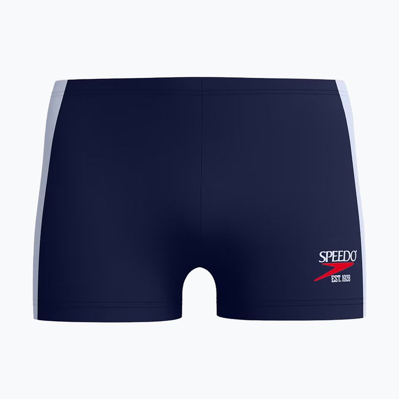 Boxeri de înot pentru bărbați Speedo Colorblock Square Leg peacot 5