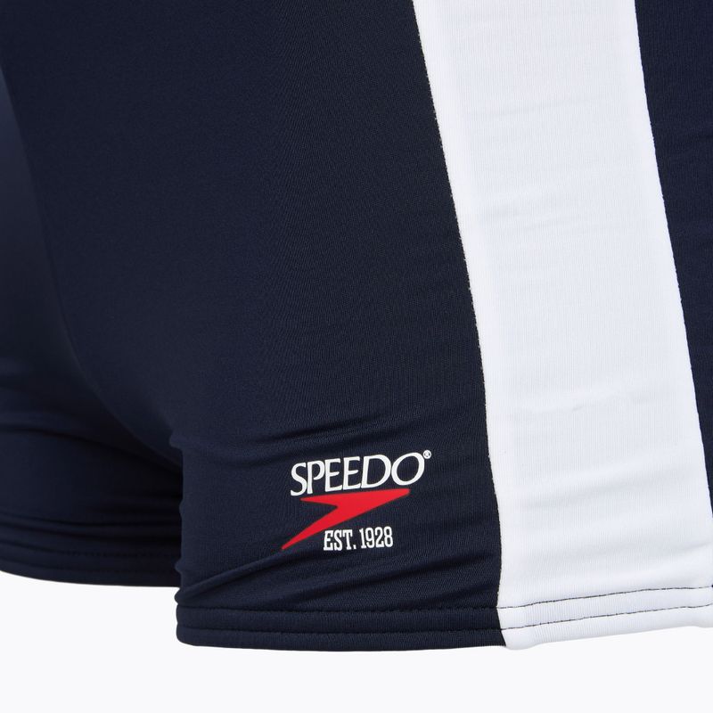 Boxeri de înot pentru bărbați Speedo Colorblock Square Leg peacot 3