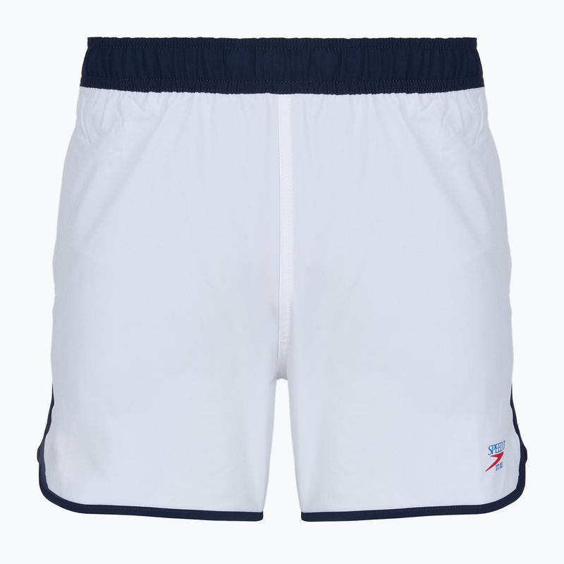 Pantaloni scurți de înot pentru bărbați Speedo Jetstream Retro Logo Volley 16" white