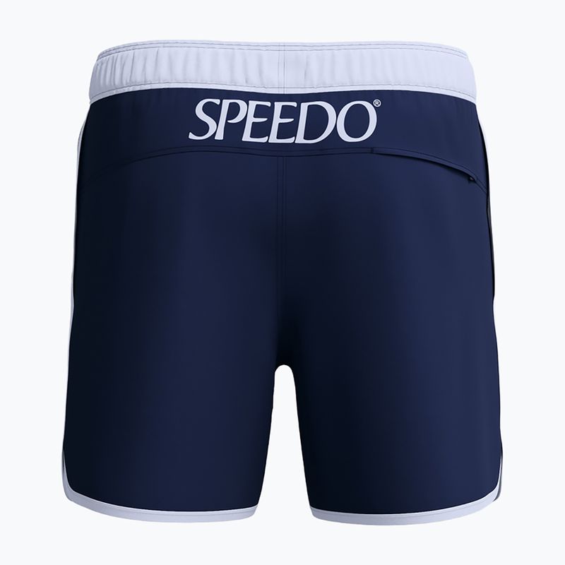 Șorturi de baie pentru bărbați Speedo Jetstream Retro Logo Volley 16" peacoat 2