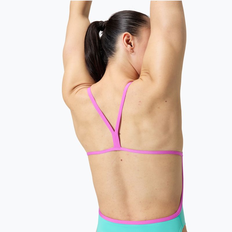 Costum de baie dintr-o piesă pentru femei Speedo Solid Vback arctic glass 5
