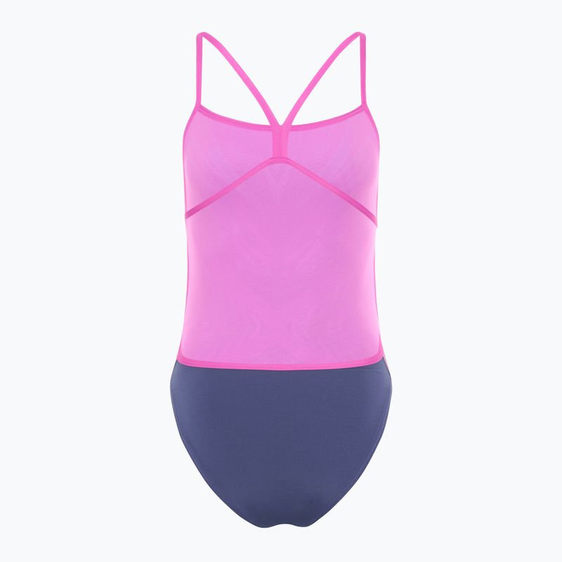 Costum de baie dintr-o piesă pentru femei Speedo Placement Digital Vback balance blend/hapuna blue 2