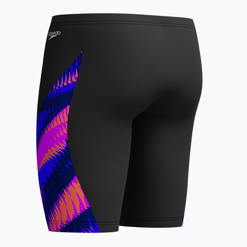 Pantaloni scurți de înot pentru bărbați Speedo Allover Digital V-Cut Jammer razor sharp/diva 3