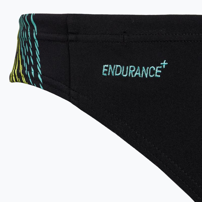 Costum de înot din două piese pentru femei  Speedo Placement hyper yellow 4