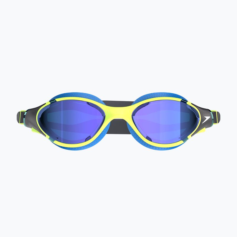 Ochelari de înot Speedo Biofuse 2.0 Mirror electric lime / cobalt / iris mirror 2
