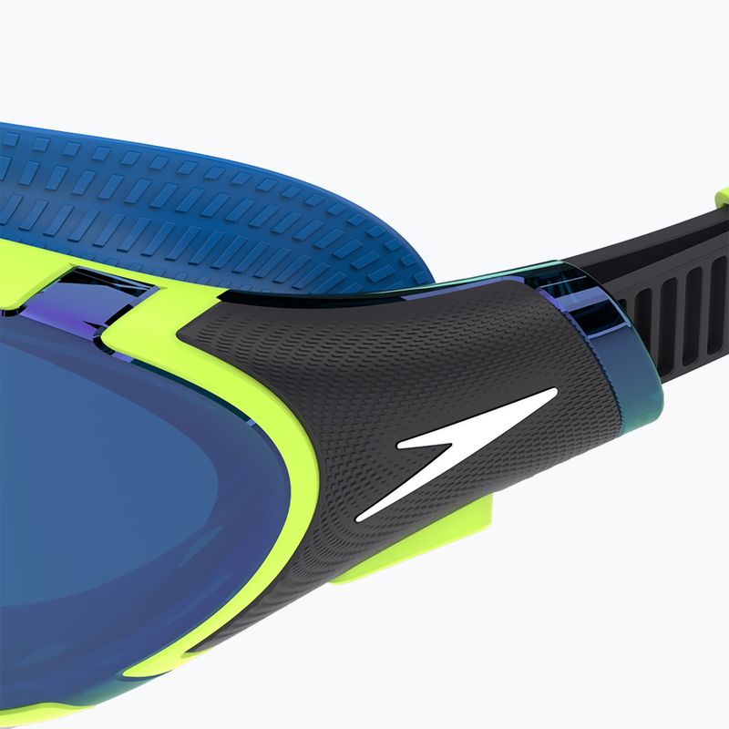 Ochelari de înot Speedo Biofuse 2.0 Mirror electric lime / cobalt / iris mirror 5