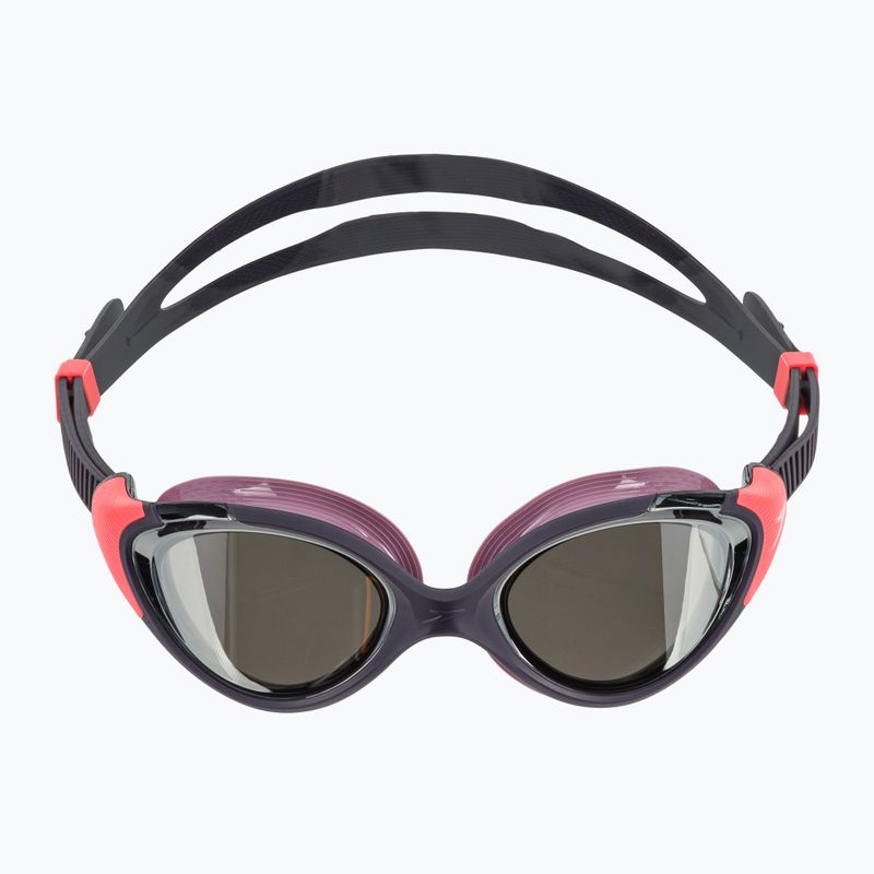 Ochelari de înot pentru femei Speedo Biofuse 2.0 Mirror vintage fog / steel / silver mirror 2