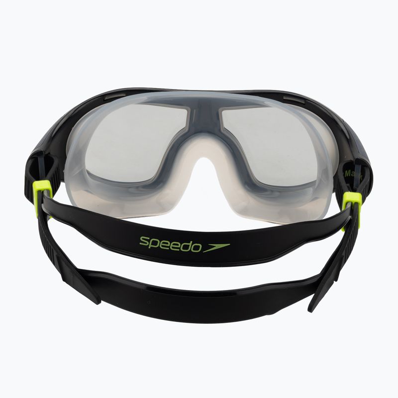 Mască de înot Speedo Biofuse 2.0 black / steel 4