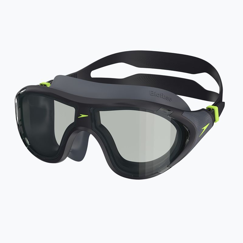 Mască de înot Speedo Biofuse 2.0 black / steel