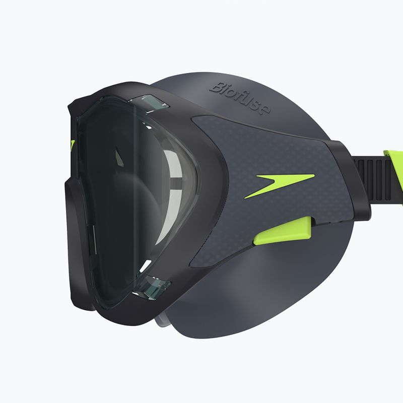 Mască de înot Speedo Biofuse 2.0 black / steel 4