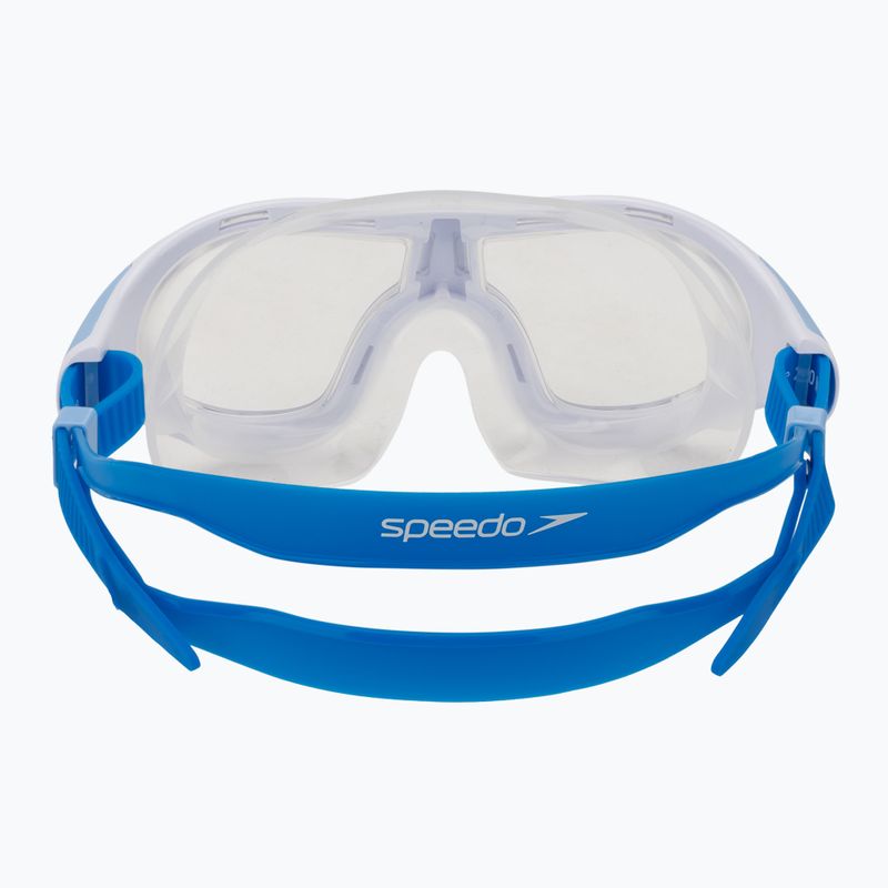 Mască de înot Speedo Biofuse 2.0 white / clear 4