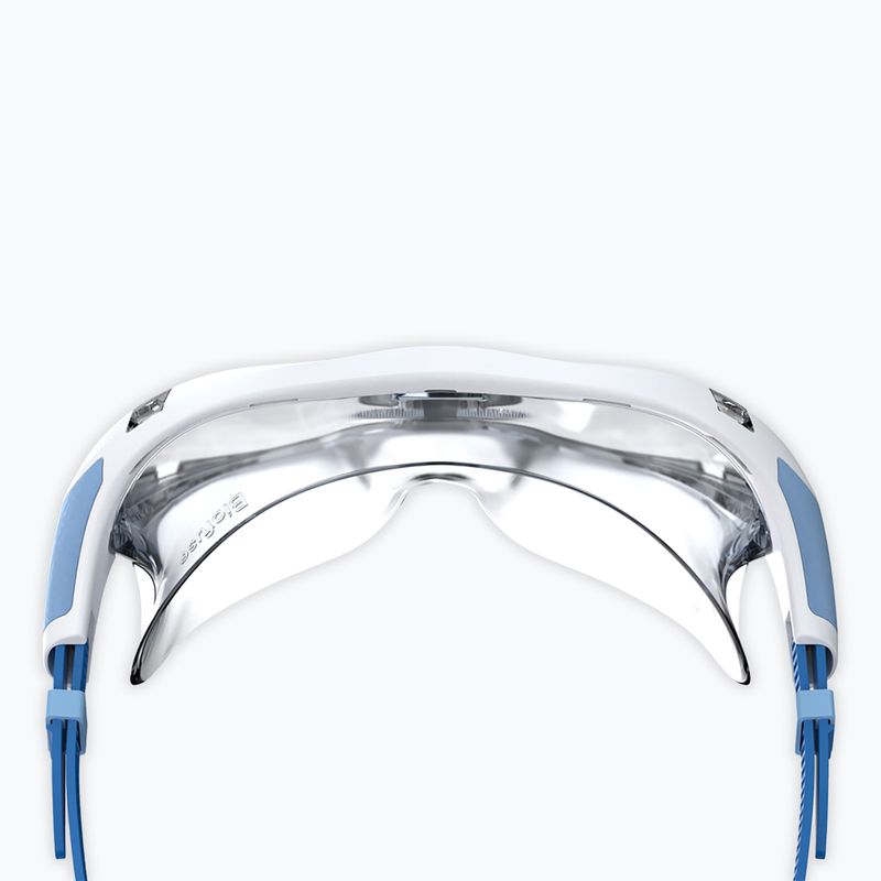 Mască de înot Speedo Biofuse 2.0 white / clear 3